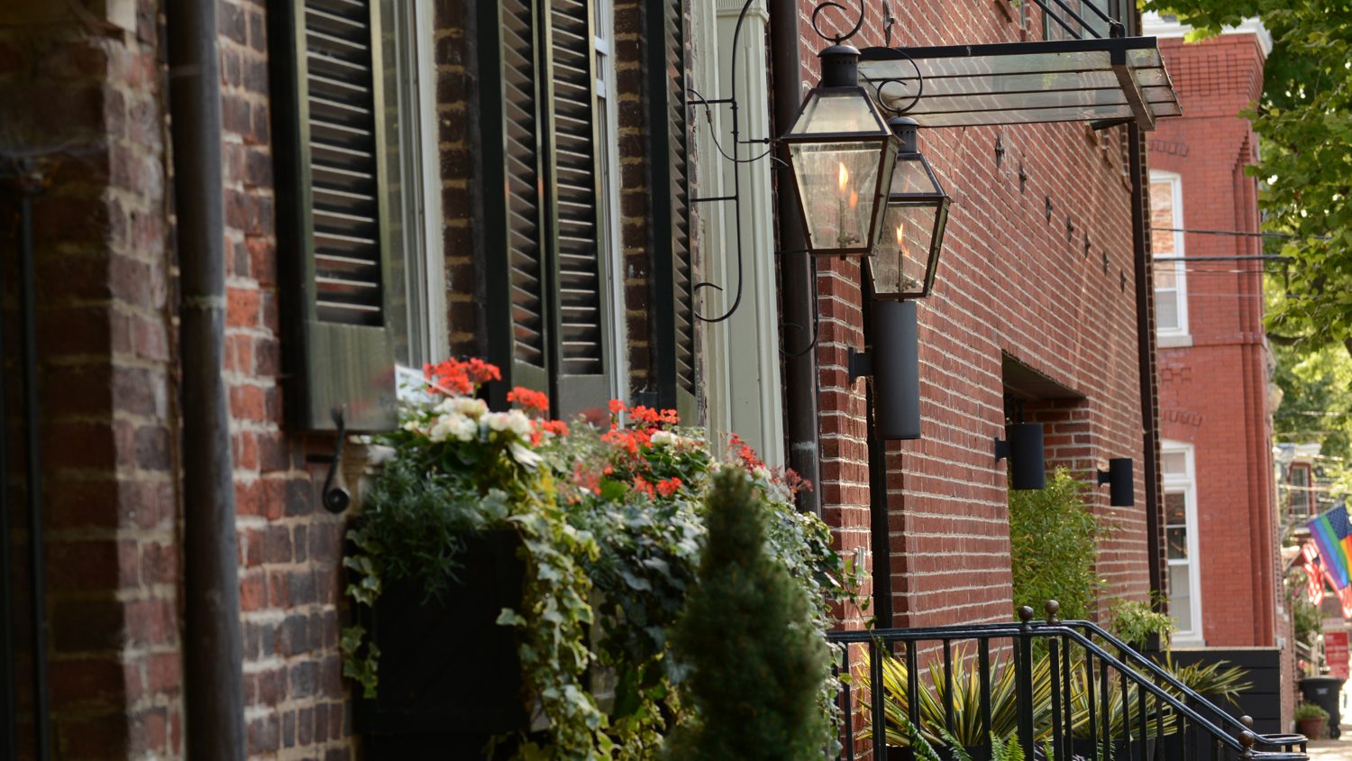 Historic Old Town Alexandria homes
